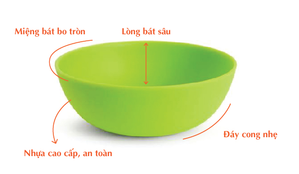 Bát ăn cỡ lớn Munchkin (4C)