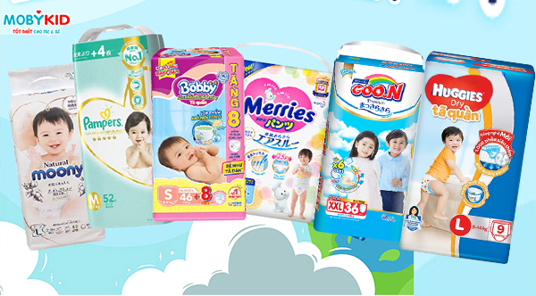 Bé vận động nhiều nên chọn tã dán hay tã quần? Top các nhãn hiệu tã quần cho bé vận động nhiều tốt hiện nay