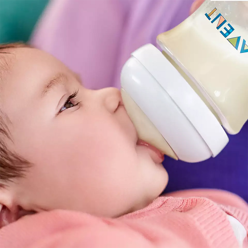 Bình sữa Philips Avent Natural nhựa PP BPA Free thiết kế tự nhiên 330ml (SCF696) (6M+)