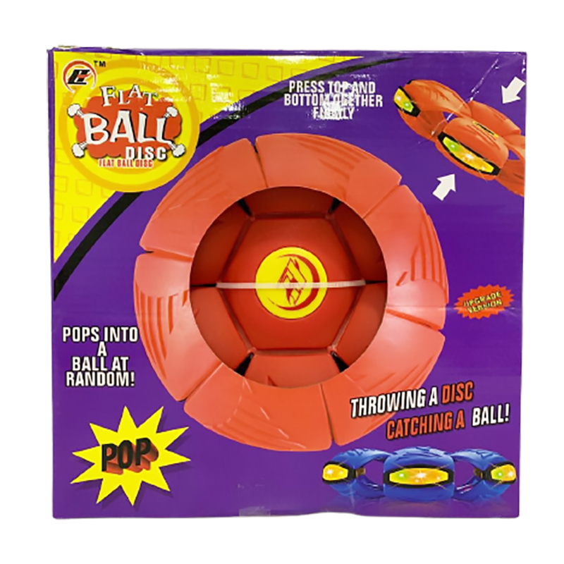 Bóng ném Flat Ball Disc màu đỏ
