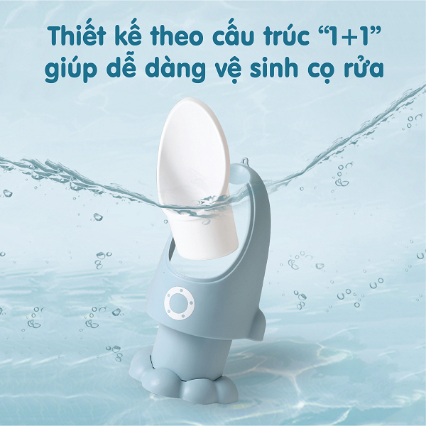 Bô tè bé trai Holla hình tên lửa màu xanh