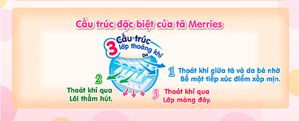 Bỉm - Tã dán Merries size L - 54 miếng (cho bé 9 - 14kg)