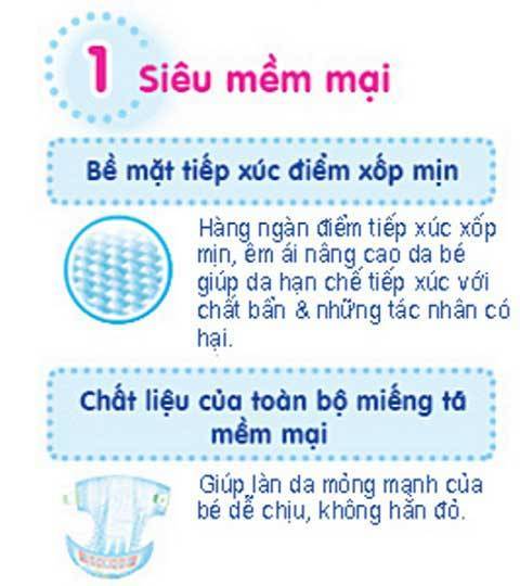 Bỉm - Tã dán Merries size L - 54 miếng (cho bé 9 - 14kg)