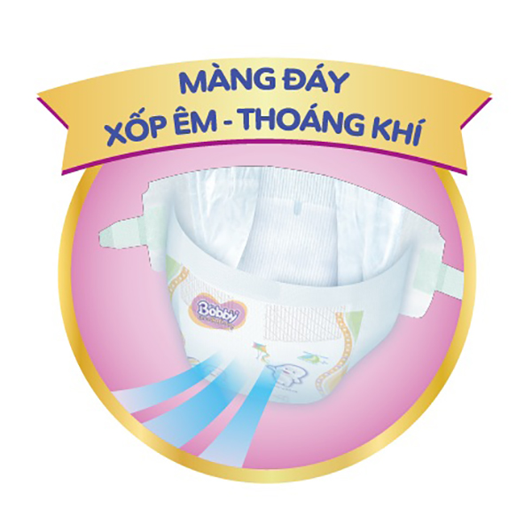 Bỉm - Tã quần Bobby Extra Soft-Dry size L - 56 miếng (9 - 13kg)