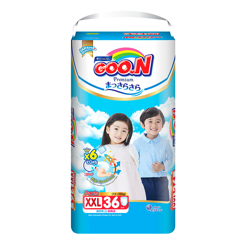 Bỉm - Tã quần GOO.N Premium size XXL 36 miếng (15 - 25kg)