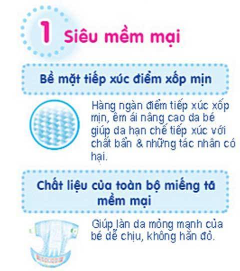 Bỉm - Tã quần Merries Size L - 44 Miếng