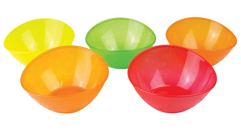 Bộ 5 bát nhựa Munchkin