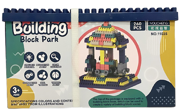Bộ Lego Building Block Park 260 chi tiết
