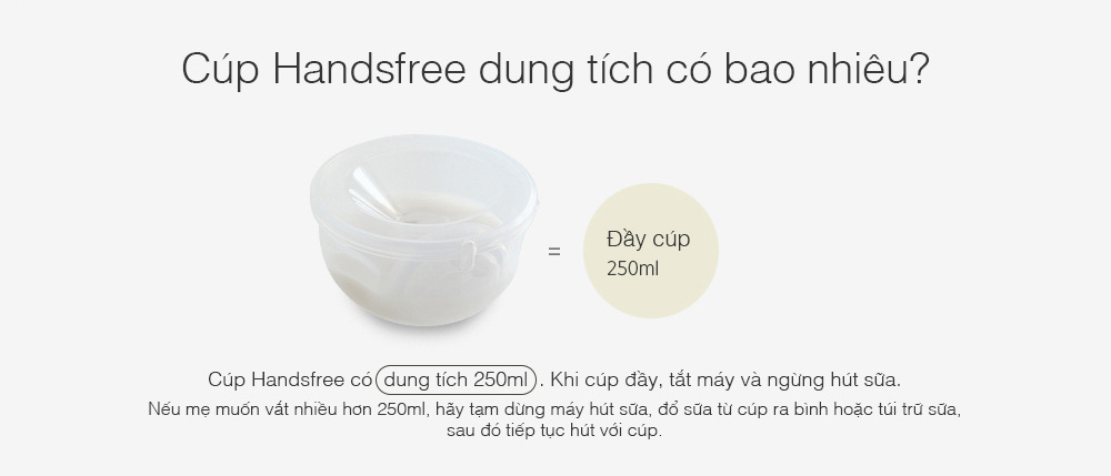 Bộ cúp hút sữa rảnh tay Spectra Handsfree (Size 24/25/28mm)
