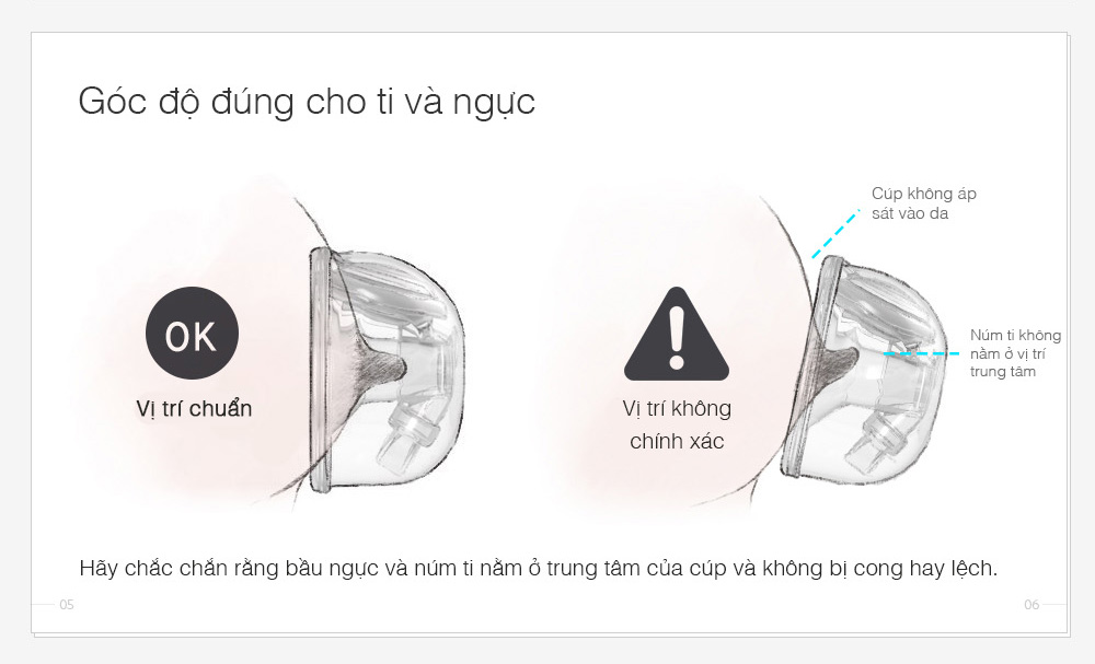 Bộ cúp hút sữa rảnh tay Spectra Handsfree (Size 24/25/28mm)