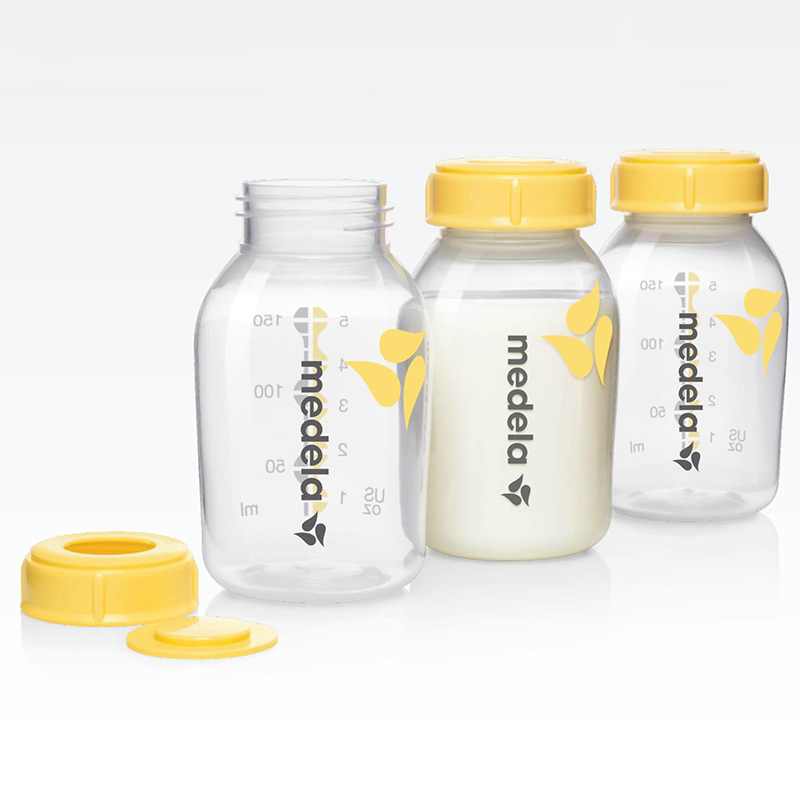Bộ trữ sữa Medela (250ml, 150ml, Trắng)