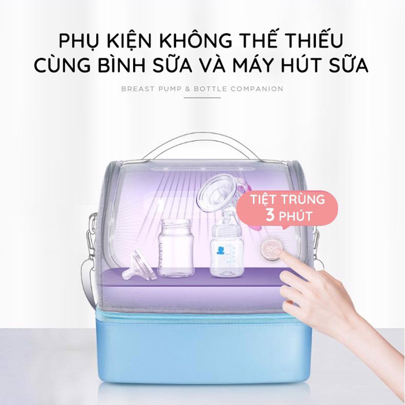 Balo tiệt trùng Mommy 59S - Màu xanh