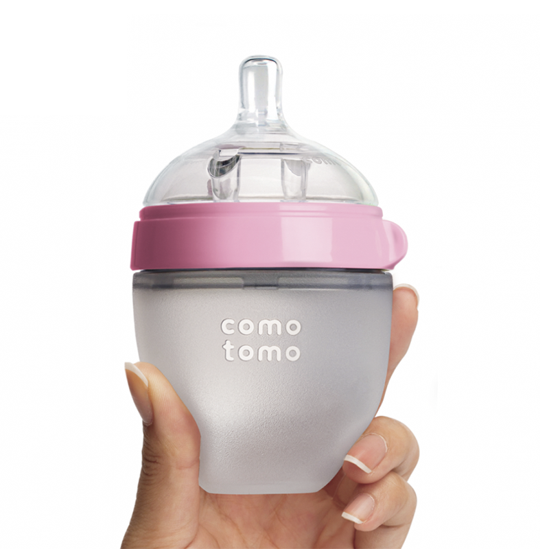 Bình sữa Comotomo Baby Bottle 150ml (Single) - Màu hồng