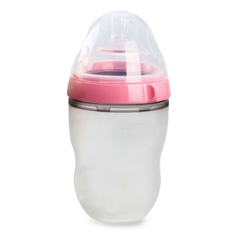 Bình sữa Comotomo Baby Bottle 250ml (Single) - Màu Hồng