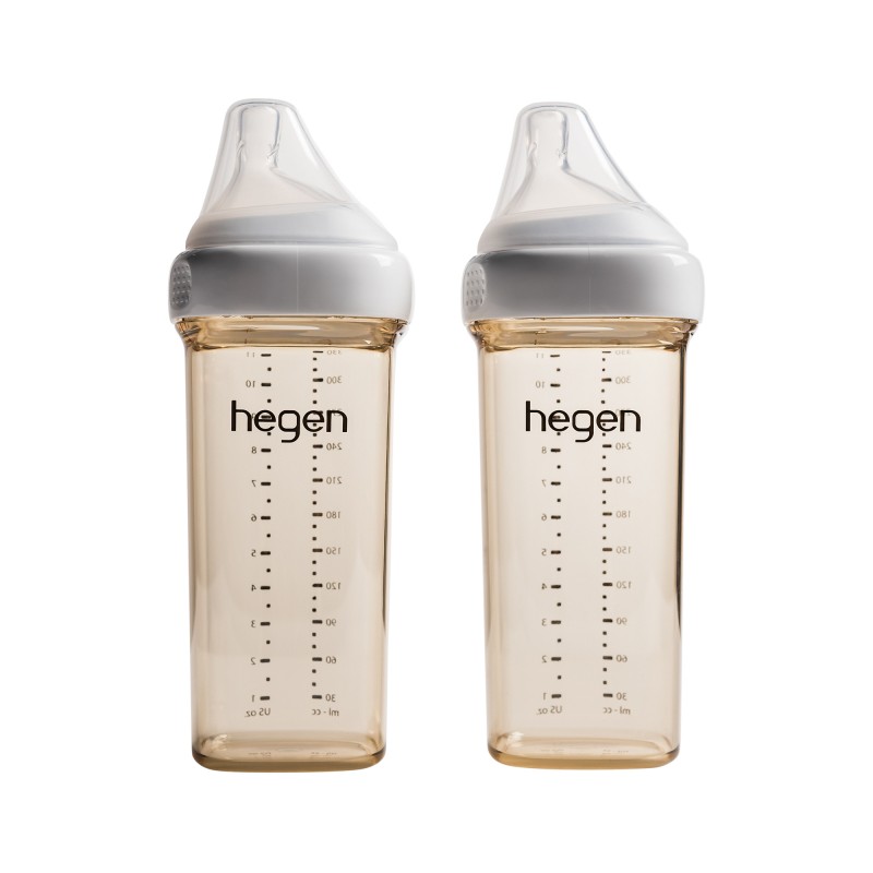 Bình sữa Hegen PPSU 330ml núm ti dành cho bé trên 6 tháng tuổi