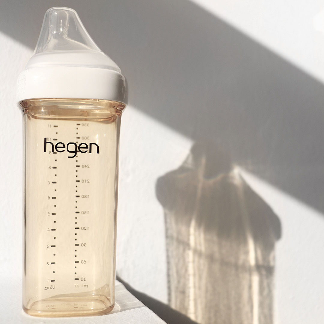 Bình sữa Hegen PPSU 330ml núm ti dành cho bé trên 6 tháng tuổi 