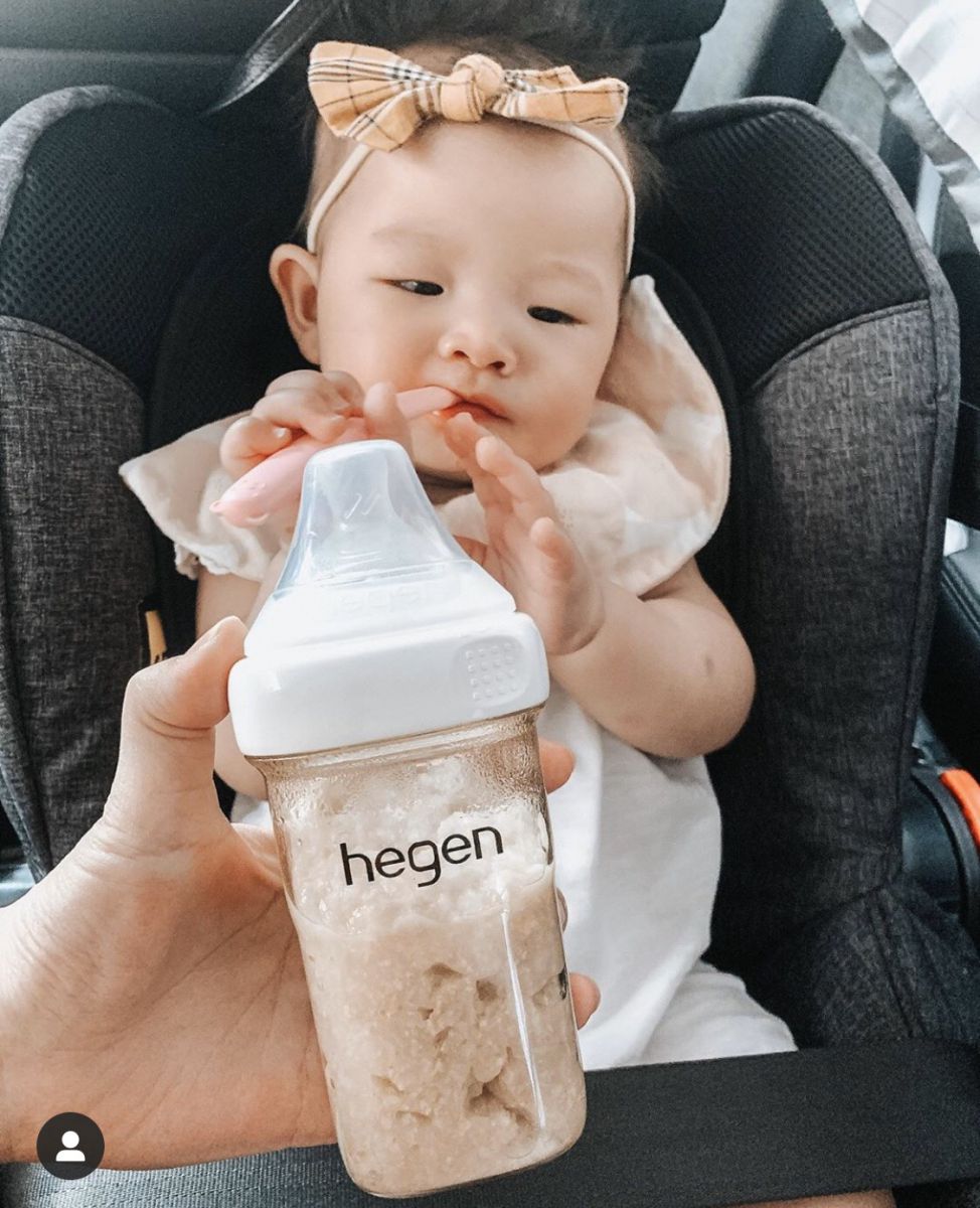 Bình sữa Hegen PPSU 330ml núm ti dành cho bé trên 6 tháng tuổi