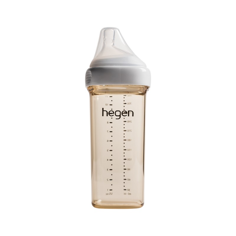 Bình sữa Hegen PPSU 330ml núm ti dành cho bé trên 6 tháng tuổi