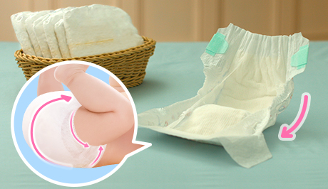 Bỉm - Tã dán Moony Newborn 90 miếng