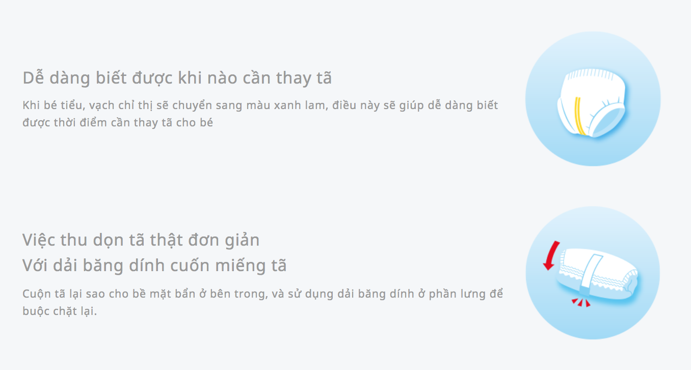 Bỉm - Tã quần Moony size M 58 (6-11Kg)