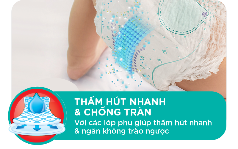 Bỉm - Tã quần Pampers tiết kiệm