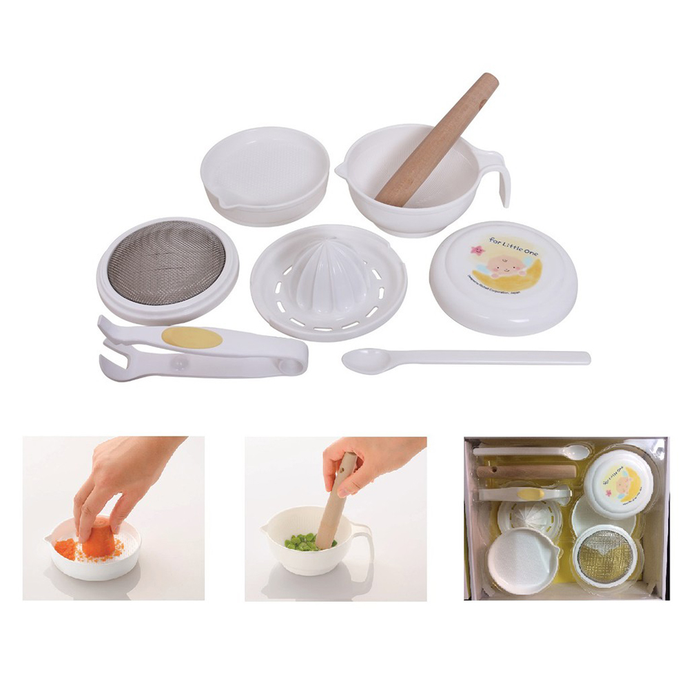 Bộ chế biến ăn dặm kiểu Nhật Richell RC53371