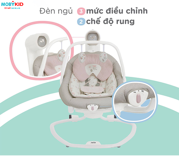 Các bà mẹ UK nói gì về chiếc nôi em bé Joie Serina 2in1