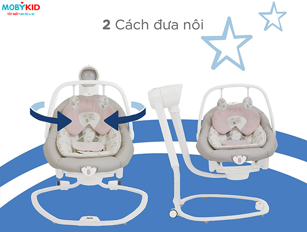 Các bà mẹ UK nói gì về chiếc nôi em bé Joie Serina 2in1