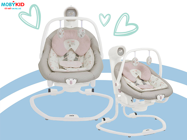 Các bà mẹ UK nói gì về chiếc nôi em bé Joie Serina 2in1