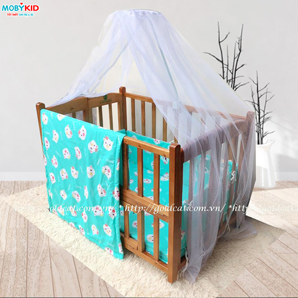 Cũi gỗ Gold Cat cho bé có tốt không? Mua ở đâu chính hãng và giá rẻ nhất hiện nay