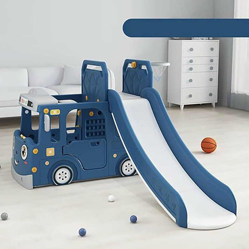 Cầu trượt Ô tô Holla cao cấp màu xanh HL-10136