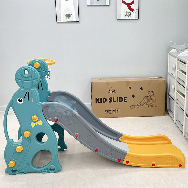 Cầu trượt đơn hải cẩu Holla màu xanh lá HL-10149