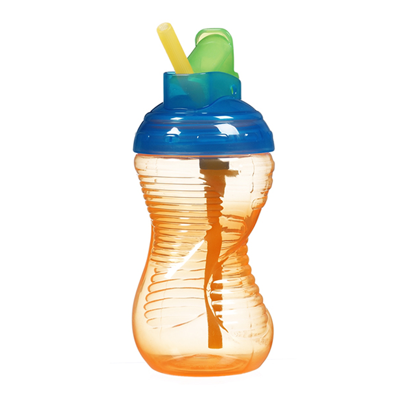 Cốc ống hút MG có nắp Munchkin 296ml màu cam