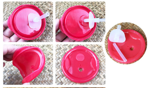 Cốc tập uống 3 giai đoạn Richell (Tay xanh)