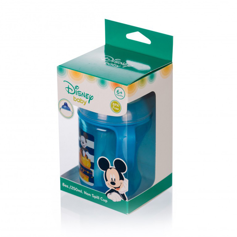 Cốc không đổ Disney Baby 250ml (8OZ) DN80432 - Màu xanh