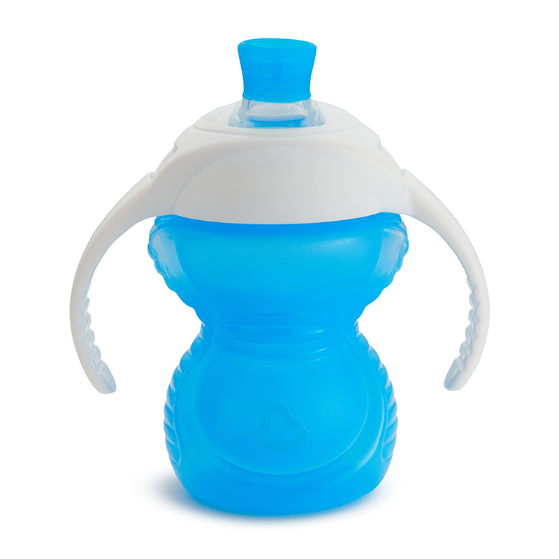 Cốc tập uống đầu siêu dai Munchkin 207ml màu xanh dương