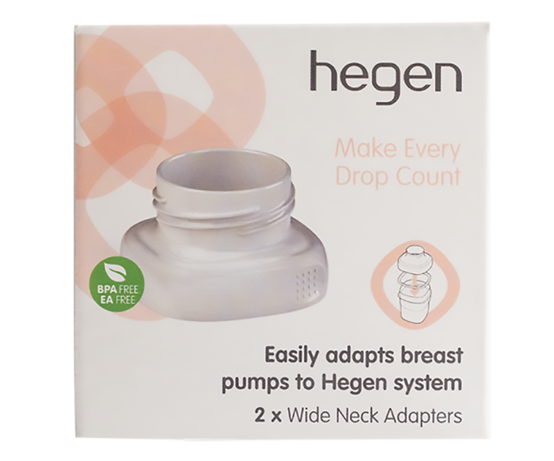 Cổ nối chuyển đổi từ máy hút sữa sang bình trữ sữa Hegen (cổ rộng)