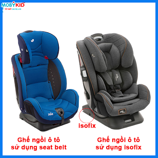 Cảnh báo ba mẹ đừng mua ghế ô tô cho bé khi chưa biết rõ về ghế dùng seat belt và ghế dùng isofix