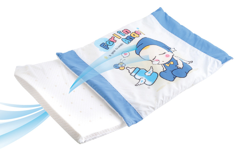 Gối thông hơi ngăn đổ mồ hôi Farlin BF-573 màu xanh