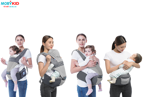 Gợi ý mua địu em bé ở đâu chất lượng an toàn và giá rẻ tại Tp.HCM cho mẹ