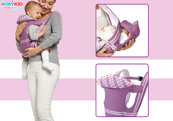 Gợi ý mua địu em bé ở đâu chất lượng an toàn và giá rẻ tại Tp.HCM cho mẹ