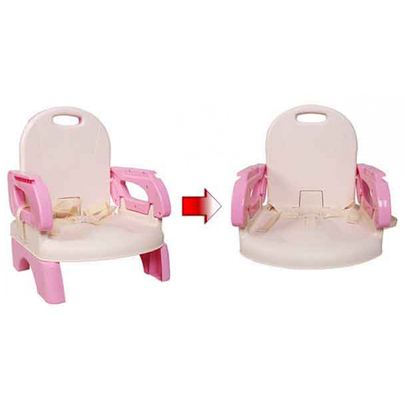 Ghế ăn điều chỉnh độ cao Mastela 07331 - Màu hồng