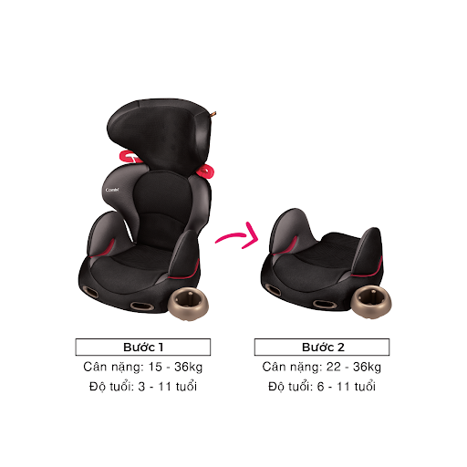 Ghế ngồi ô tô Combi Joykids Mover