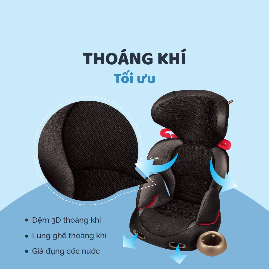 Ghế ngồi ô tô Combi Joykids Mover