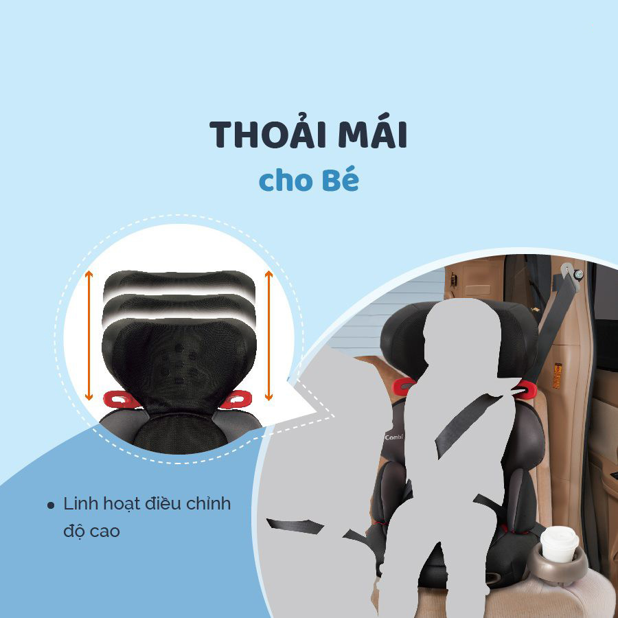 Ghế ngồi ô tô Combi Joykids Mover