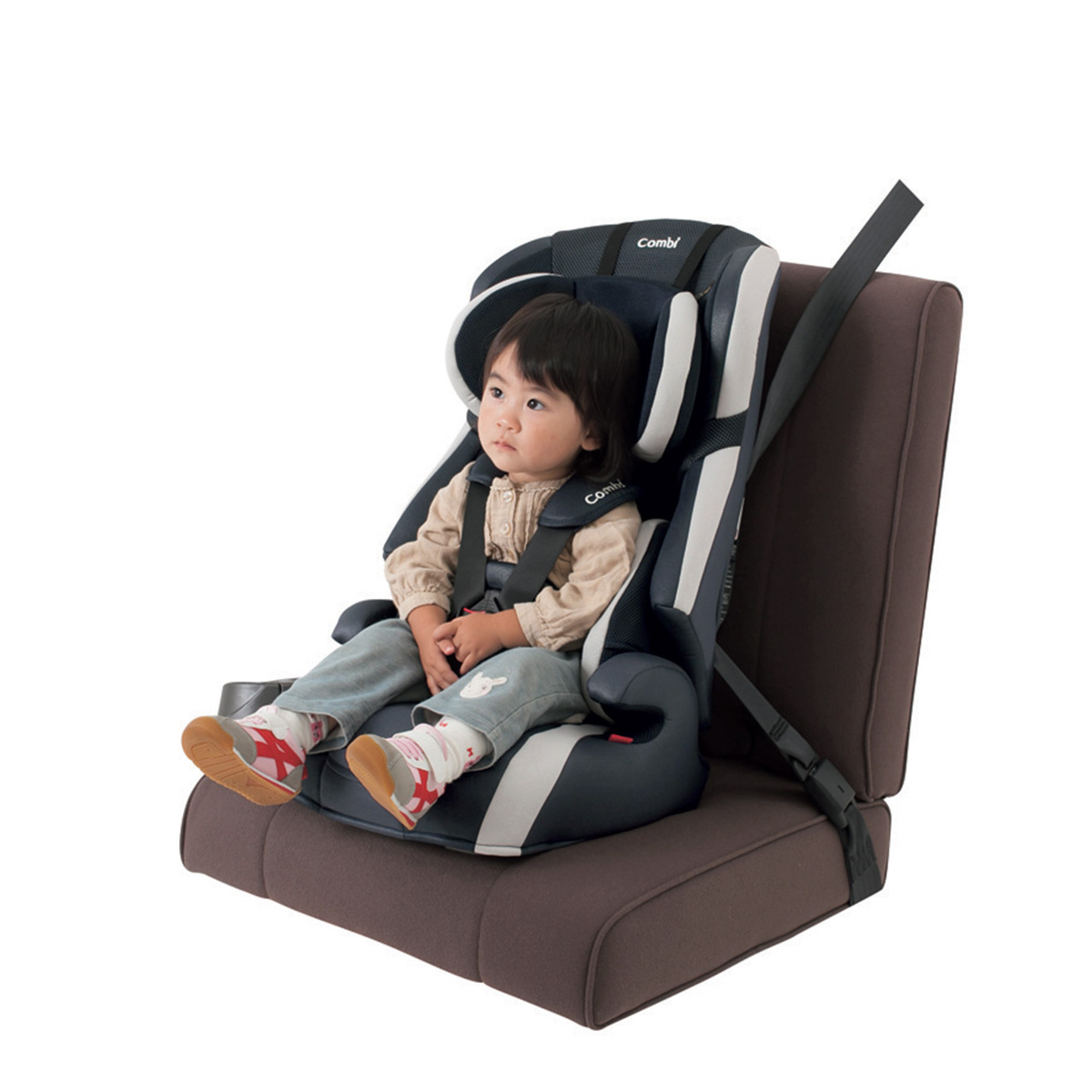 Ghế ngồi ô tô Combi Joytrip Plus màu xanh navy