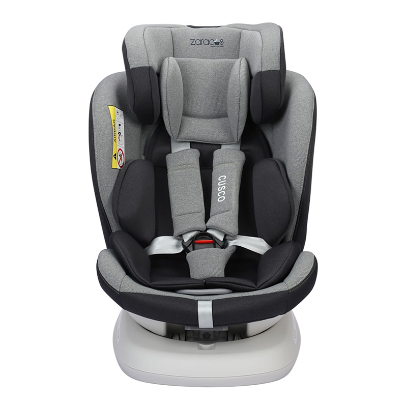 Ghế ngồi ô tô Zaracos Cusco 6406 Isofix 360 Gray + Black