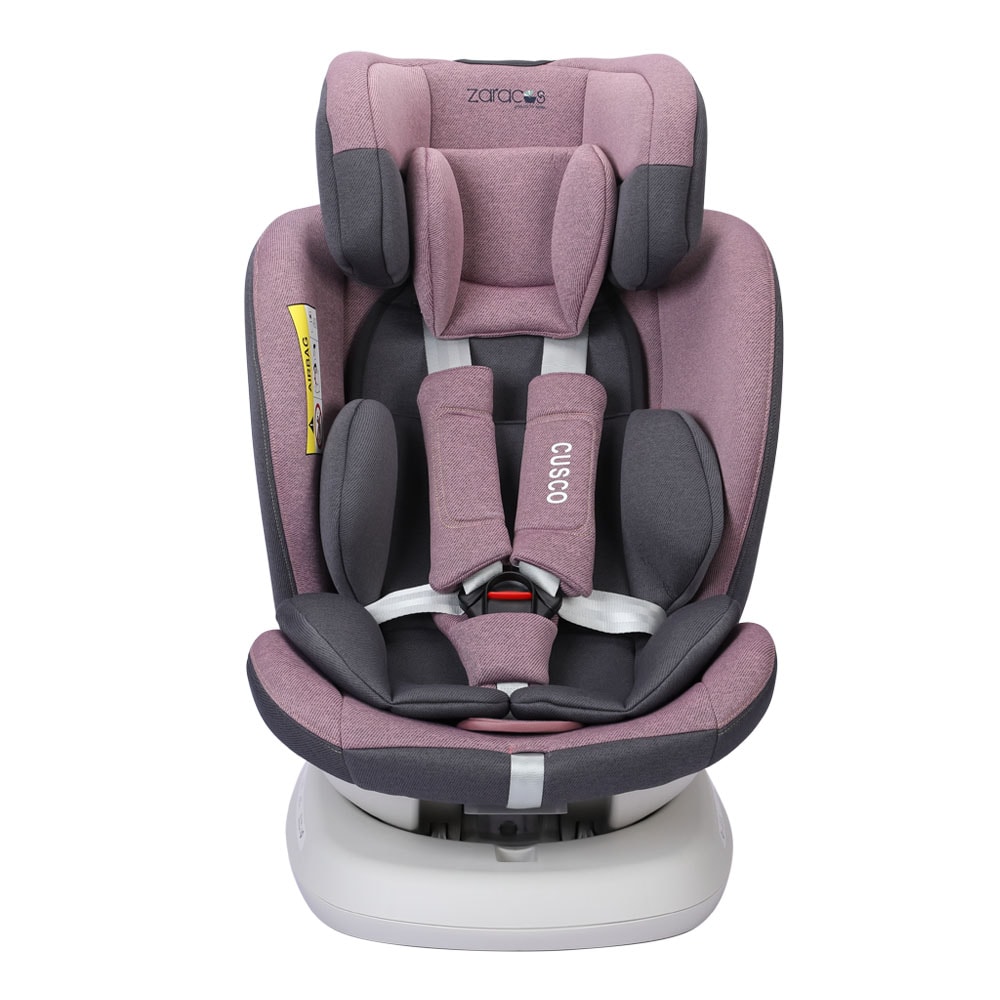 Ghế ngồi ô tô Zaracos Cusco 6406 Isofix 360 Pink + Gray