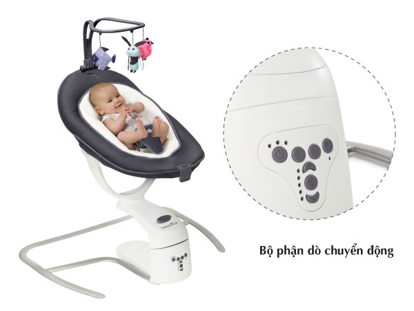 Ghế rung đa chiều Babymoov BM01476
