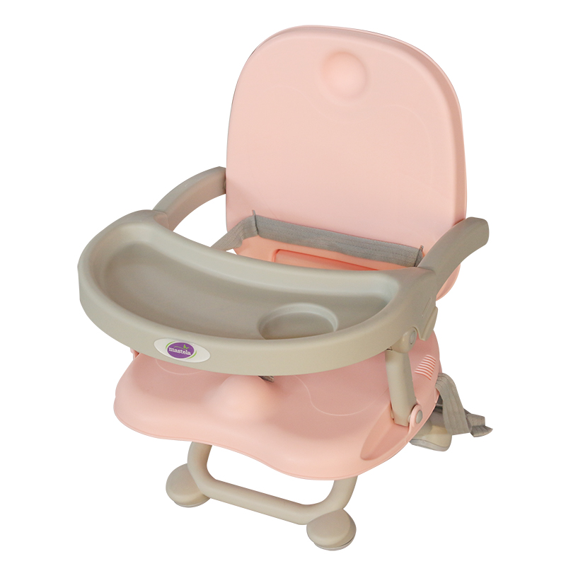 Ghế ăn du lịch điều chỉnh độ cao 4 cấp độ Mastela 1013 - Màu hồng phấn